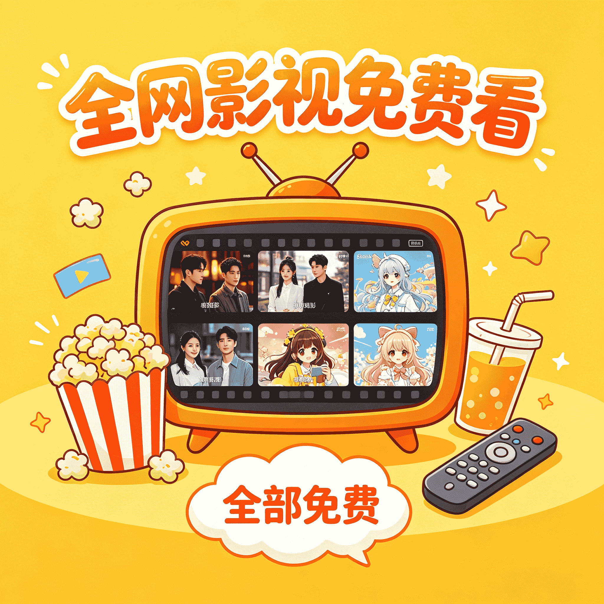全网影视TV免费看 手机电视两款