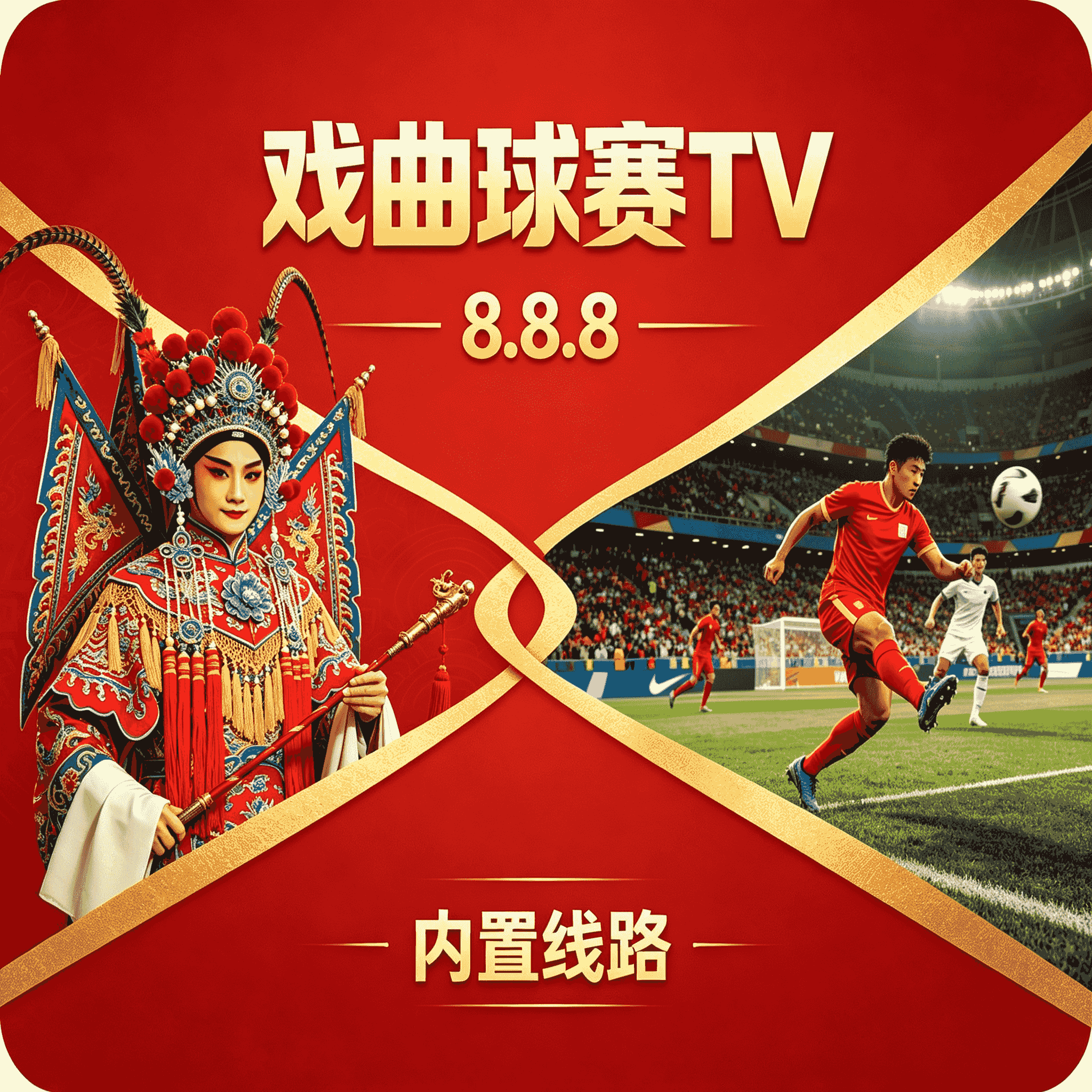 戏曲球赛TV 内置线路 含小品相声