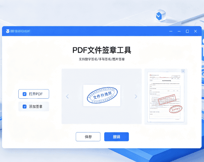 PDF专业签章工具 持续更新 正式版