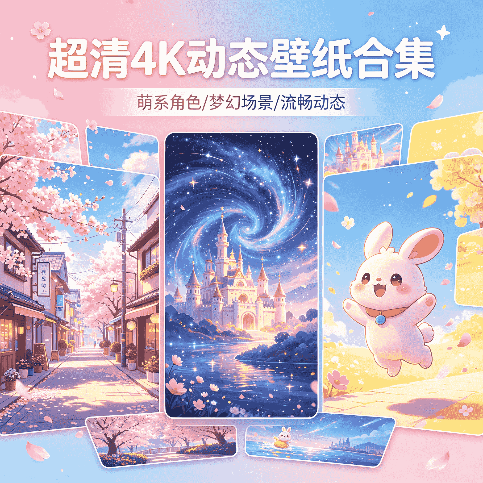 超清4K动态电脑壁纸 已更新到八十款