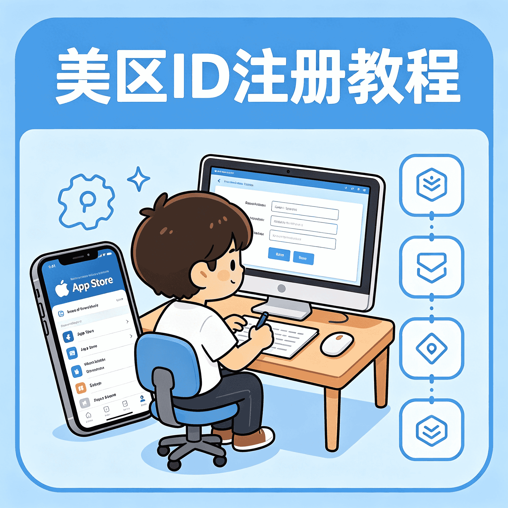 美区ID 注册教程